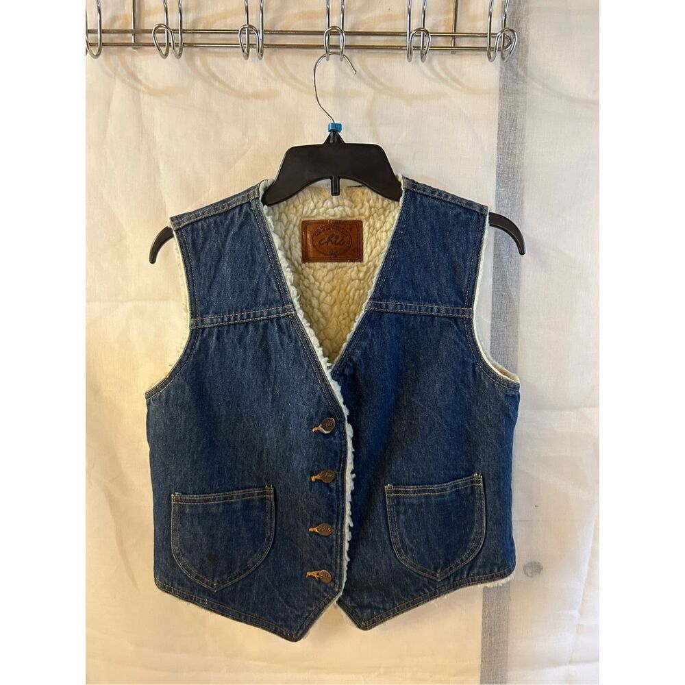 Chic by H.i.s. denim best Sherpa lined large?